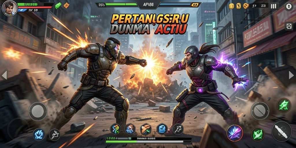 Tampilan menarik dari gameplay seru API88 yang penuh aksi.
