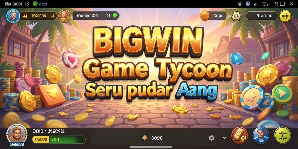 Screenshot gameplay BIGWIN dengan tampilan bisnis yang dinamis.