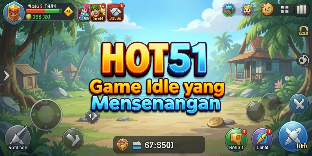 Screenshot menunjukkan gameplay HOT51 yang santai dan menyenangkan.