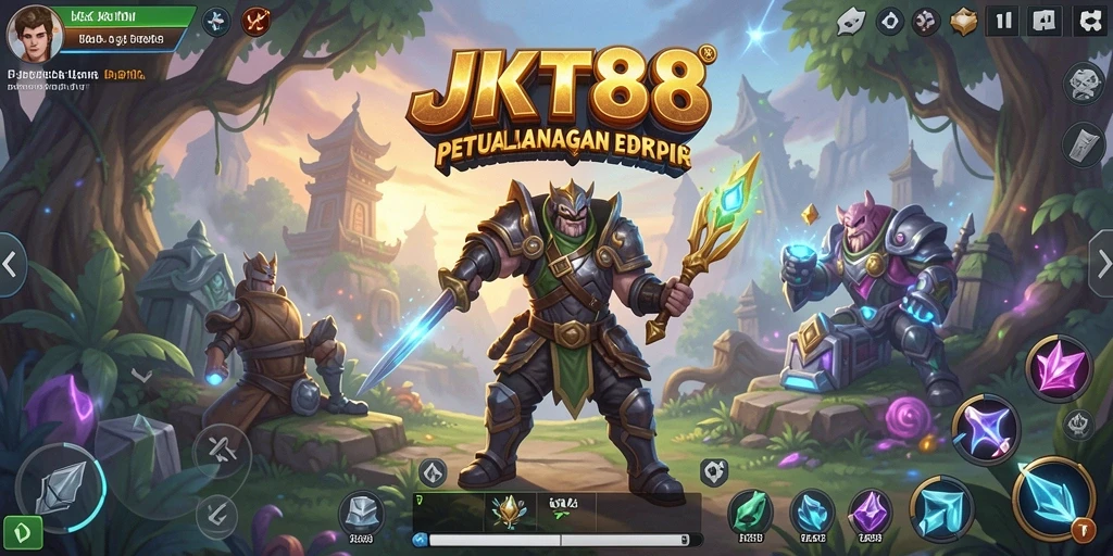 Tampilan game RPG JKT88 dengan aksi memukau dan pemandangan yang menakjubkan.