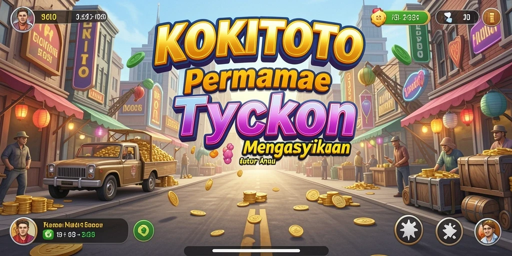 Tampilan gameplay KOKITOTO yang menarik dan interaktif.
