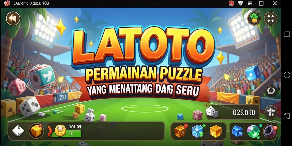 Tampilan gameplay LATOTO yang menarik dan penuh warna.