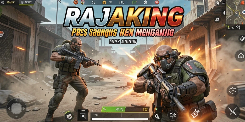 Gameplay seru dengan grafis menawan dalam RAJAKING.