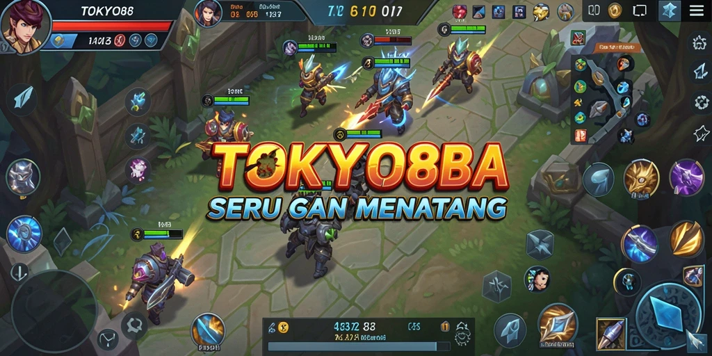 Tampilan gameplay seru dari TOKYO88 yang memukau.