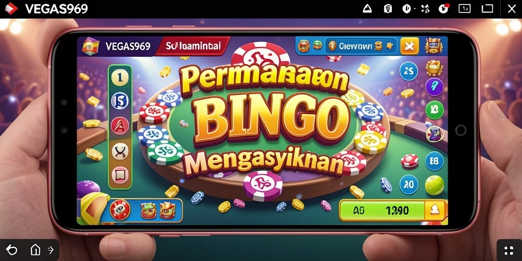 Tampilan gameplay seru dalam game Bingo VEGAS969.