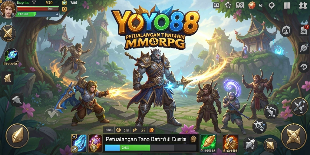 Tampilan gameplay yang epik dan penuh aksi di <strong>YOYO88</strong>.